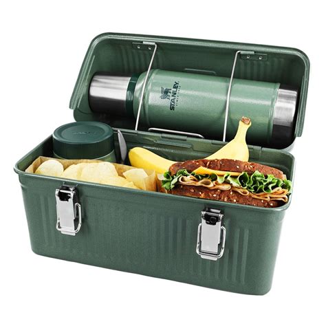 stanley metal lunch box with thermos|stanley lunch box near me.